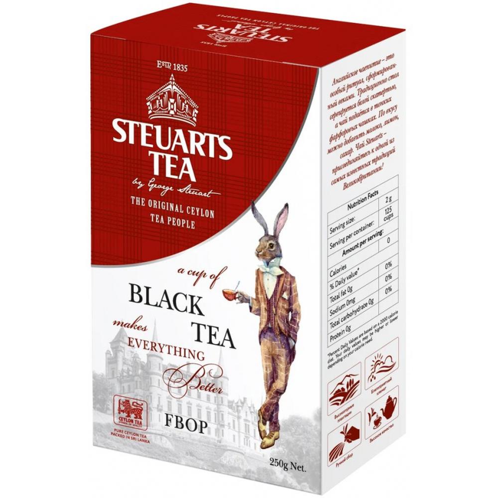 

Чай чёрный Steuarts FBOP black tea 250гр