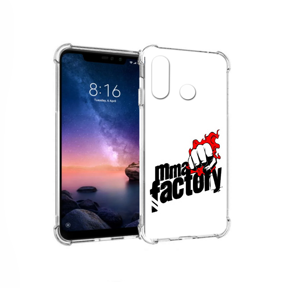 

Чехол MyPads Tocco для Xiaomi Redmi Note 6 Единоборства ММА (PT118671.310.74), Прозрачный, Tocco