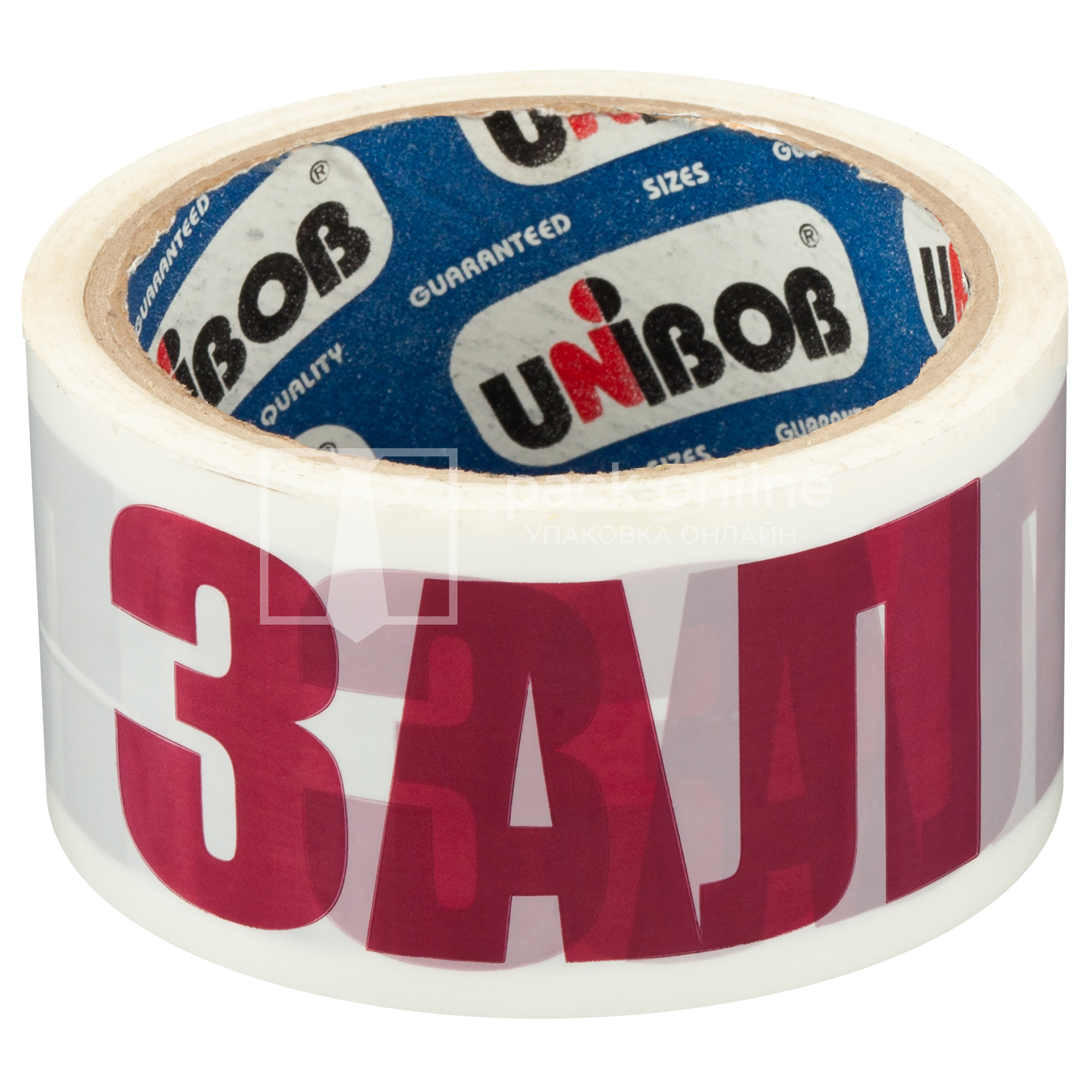 

Клейкая лента Unibob с логотипом "ЗАЛ" 50 мм х 36 м, 6 шт, 30307-6