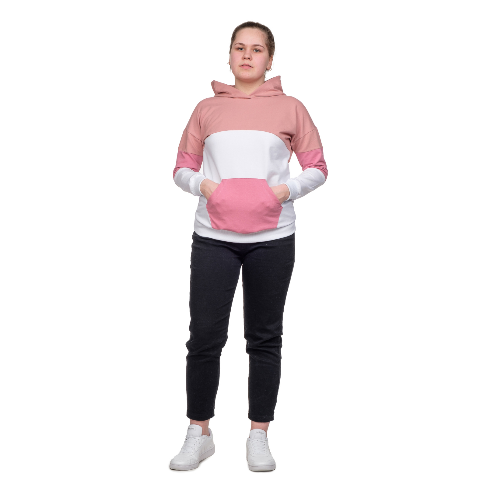 Худи женское Instance POWDERY белое 56-58 RU