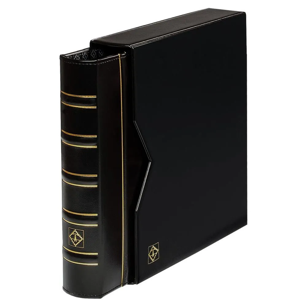 

Альбом для монет Leuchtturm 313506 Classic на 304 монеты в футляре, черный