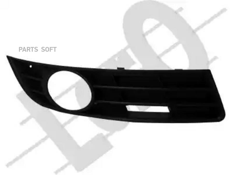 

Решётка Бампера / Vw Front Решётка Бампера With Fog Lamp Hole Vw Passat 05- Right Oem Tint