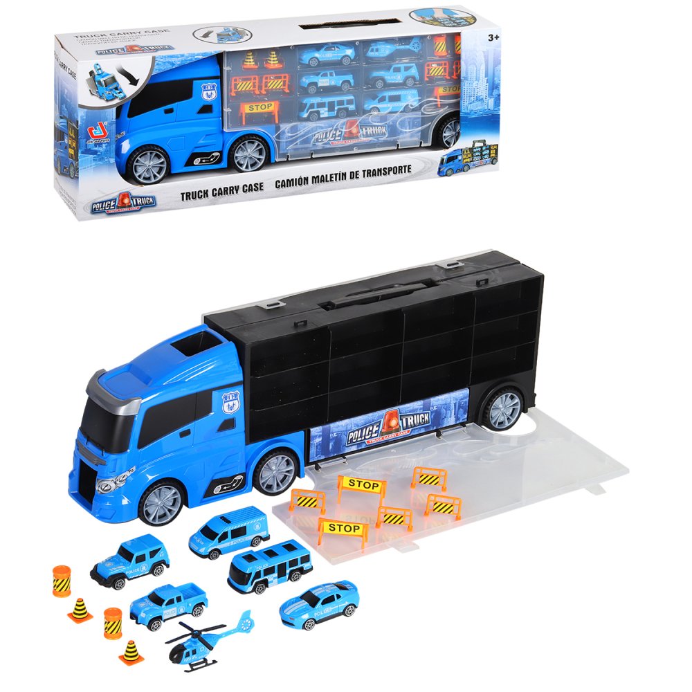 

Игровой набор Автовоз-чемодан Голубой JB0403348