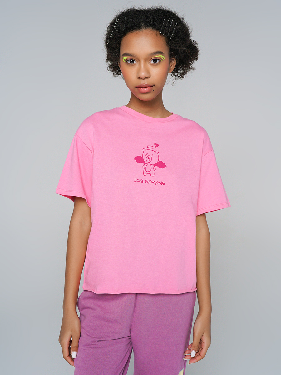 

Футболка женская ТВОЕ 90106 розовая M, 90106