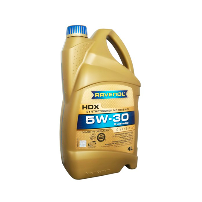 фото Sae 5w-30 5l hdx моторное масло ravenol арт. 4014835858602