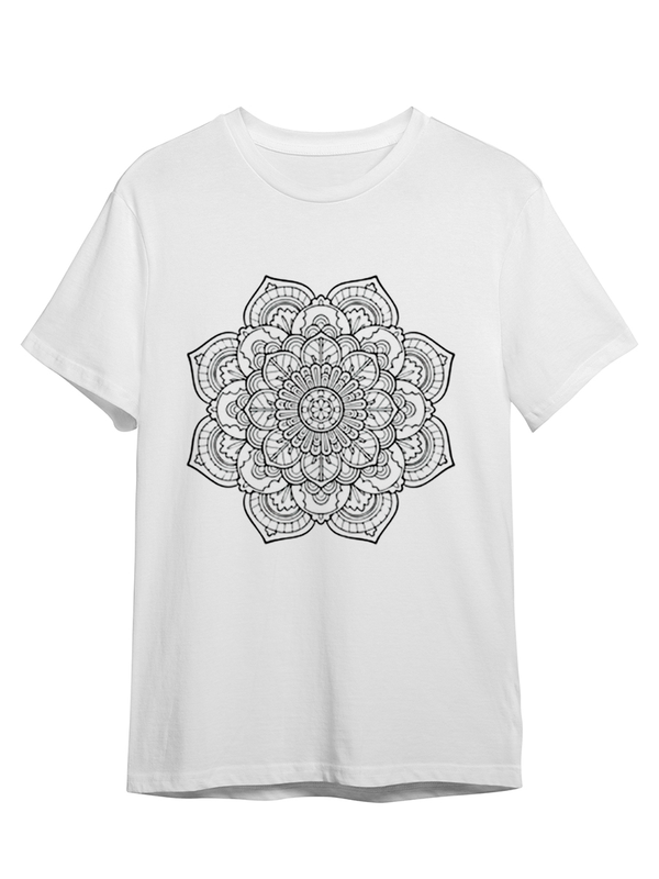 

Футболка унисекс СувенирShop Мандала/Буддизм/Медитация 32 белая M (46-48), Белый, "Мандала/Буддизм/Медитация" 32