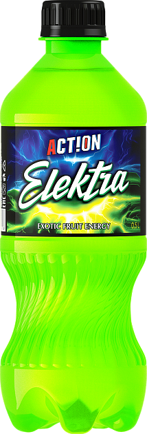 фото Энергетический напиток action! electra exotic fruit energy 0,5 л