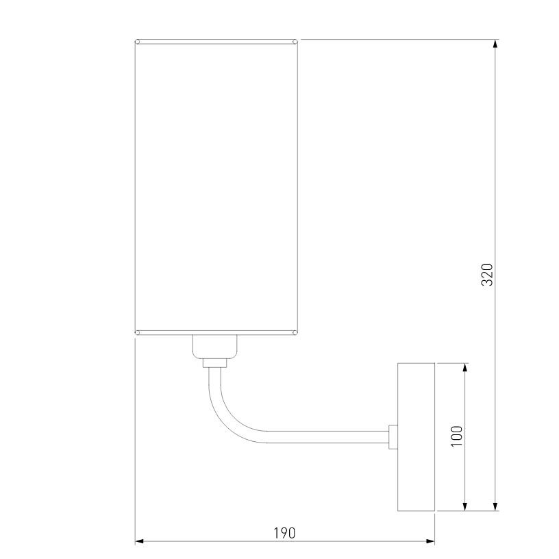 

Бра Eurosvet Purezza 60128/1 хром, E14, 40W