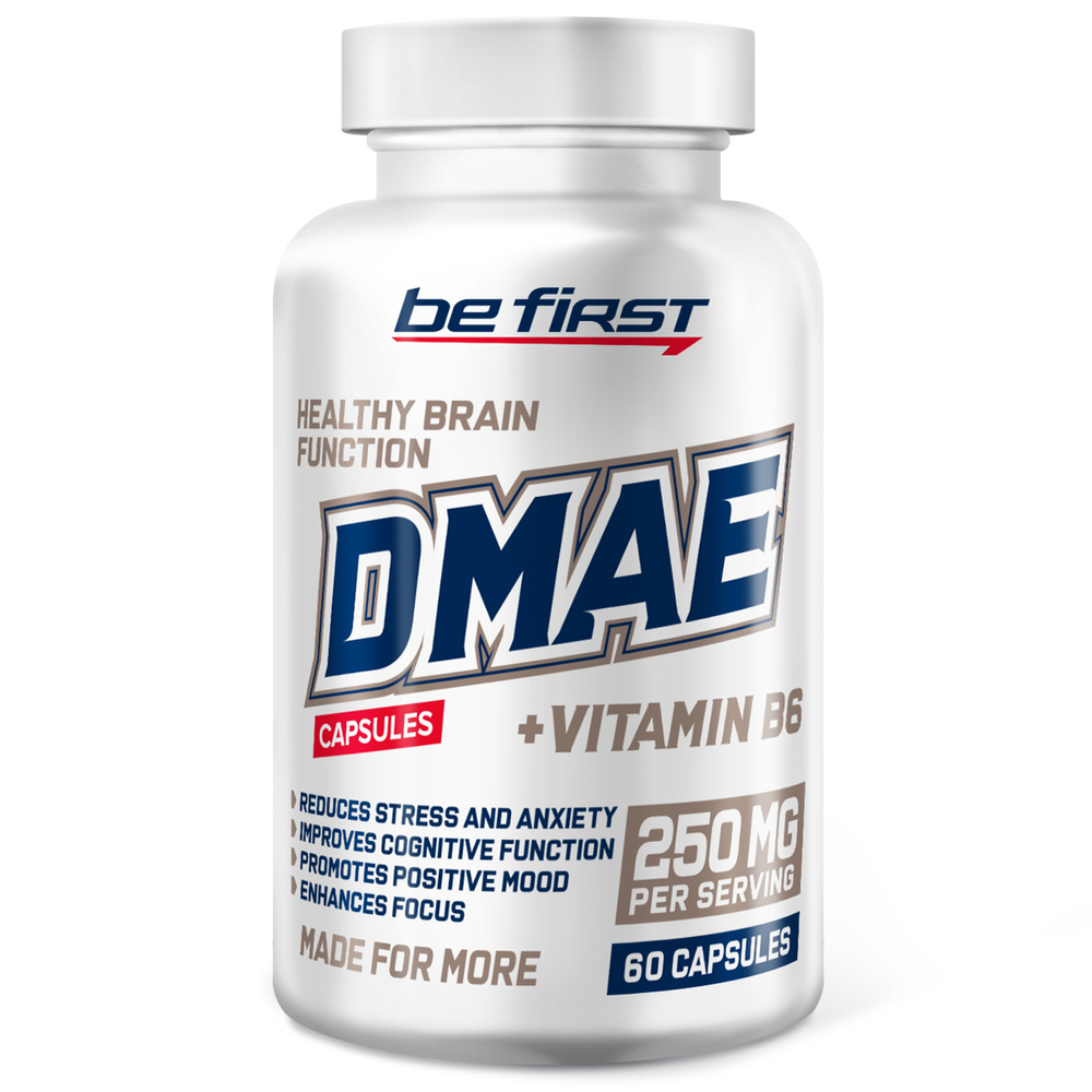 Be First DMAE 250 mg + Vitamin B6 - 60 капсул