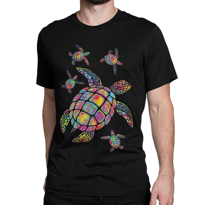 

Футболка мужская Dream Shirts Радужные черепахи 10006452 черная M, Радужные черепахи 10006452
