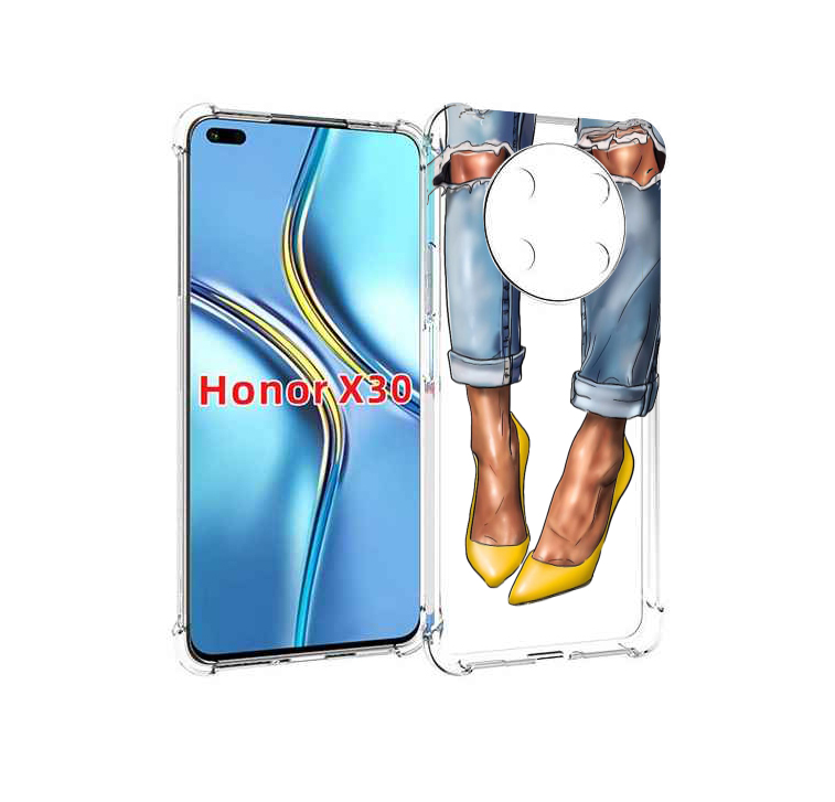 Чехол MyPads Красивые-туфли для Honor X30 / Magic4 Lite 5G