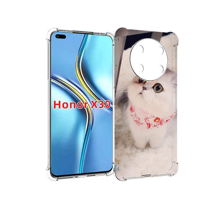 

Чехол MyPads Котеночек женский для Honor X30 / Magic4 Lite 5G, Прозрачный, Tocco