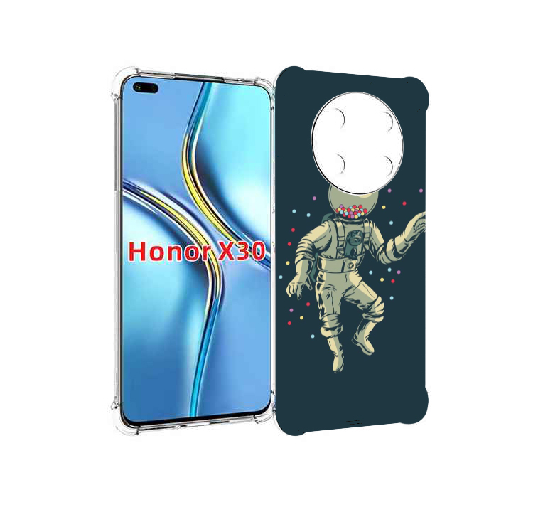 

Чехол MyPads Космонавт для Honor X30 / Magic4 Lite 5G, Прозрачный, Tocco