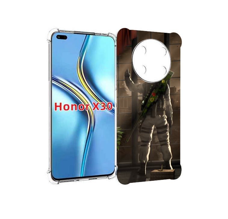 

Чехол MyPads Контр-Страйк-в-дыму для Honor X30 / Magic4 Lite 5G, Прозрачный, Tocco