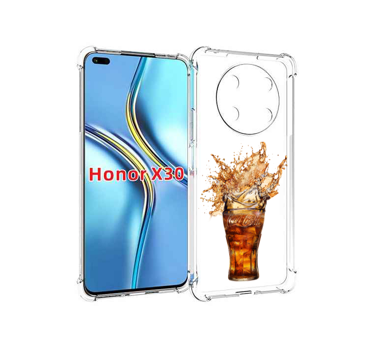 Чехол MyPads Кола-в-стакане для Honor X30 / Magic4 Lite 5G
