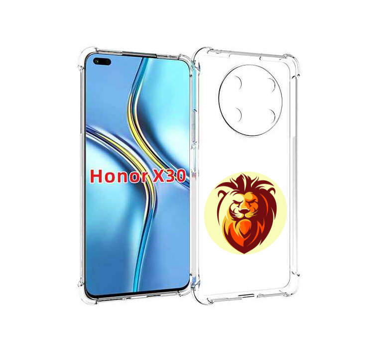 

Чехол MyPads Картинка-Лев для Honor X30 / Magic4 Lite 5G, Прозрачный, Tocco