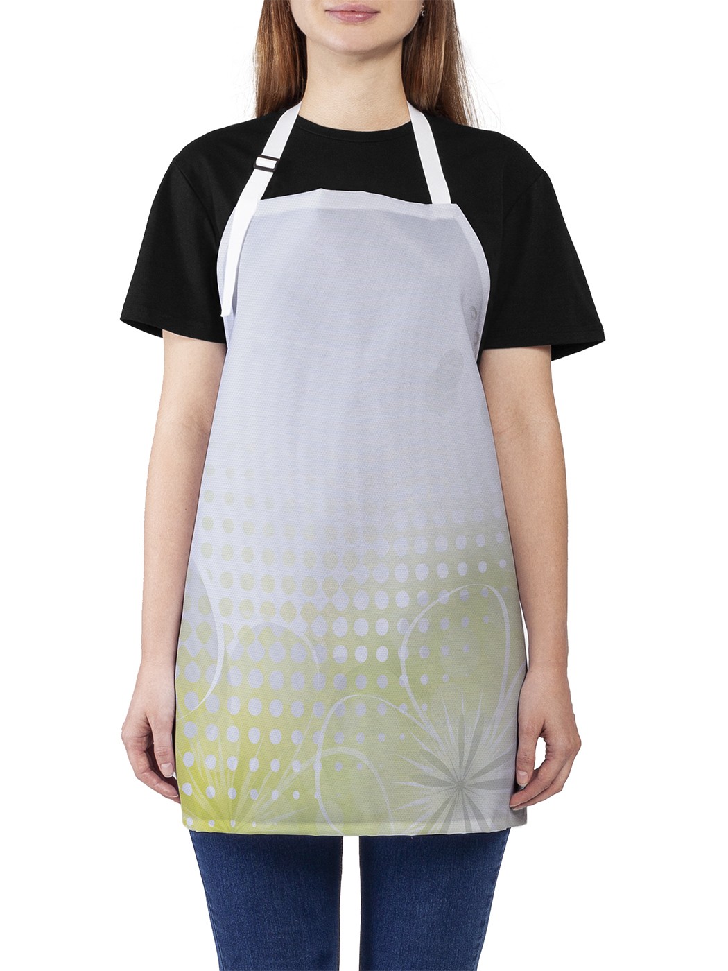 

Фартук женский JoyArty для готовки "Сумеречные цветы", универсальный размер, Синий