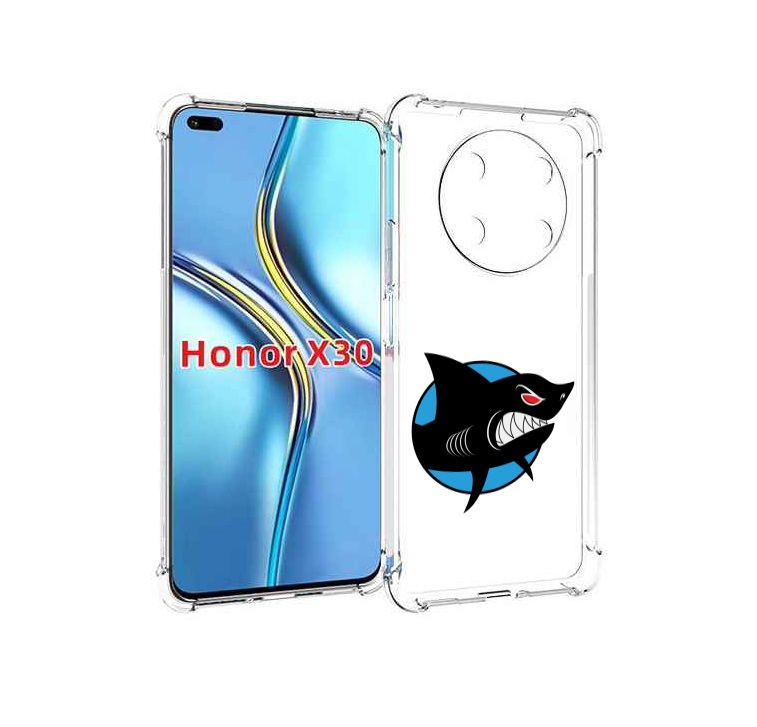 

Чехол MyPads Злая-акула для Honor X30 / Magic4 Lite 5G, Прозрачный, Tocco