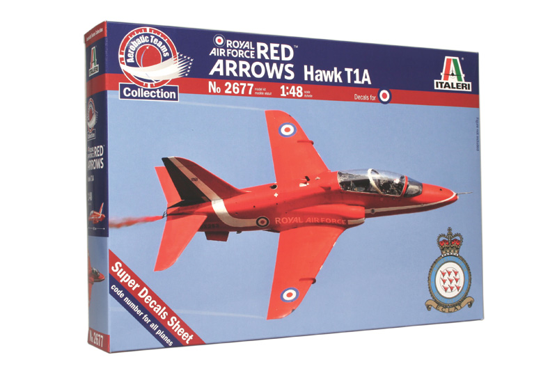 фото Сборная модель italeri 1/48 hawk t.mk.1 ''red arrows'' 2677