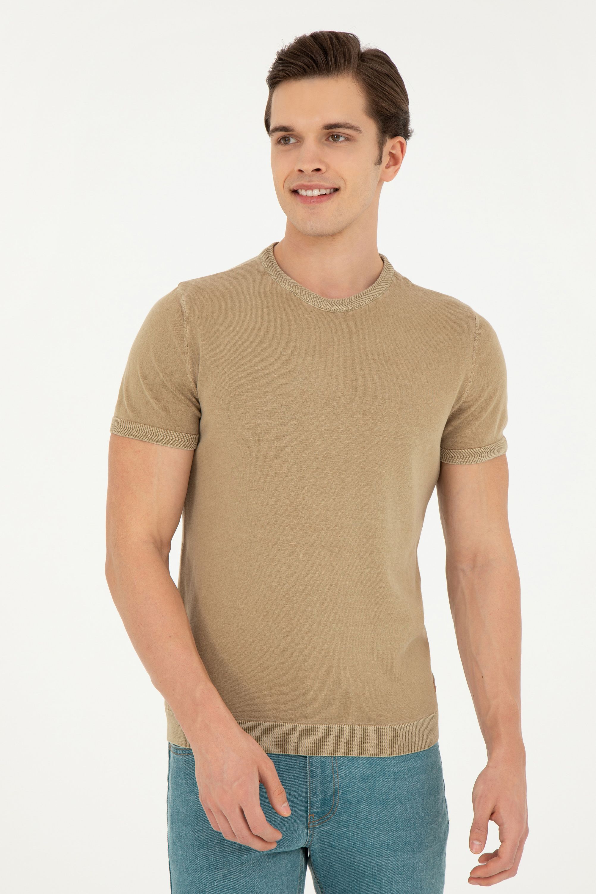 

Джемпер мужской US Polo Assn G081SZ0TK0PARLO хаки S, G081SZ0TK0PARLO