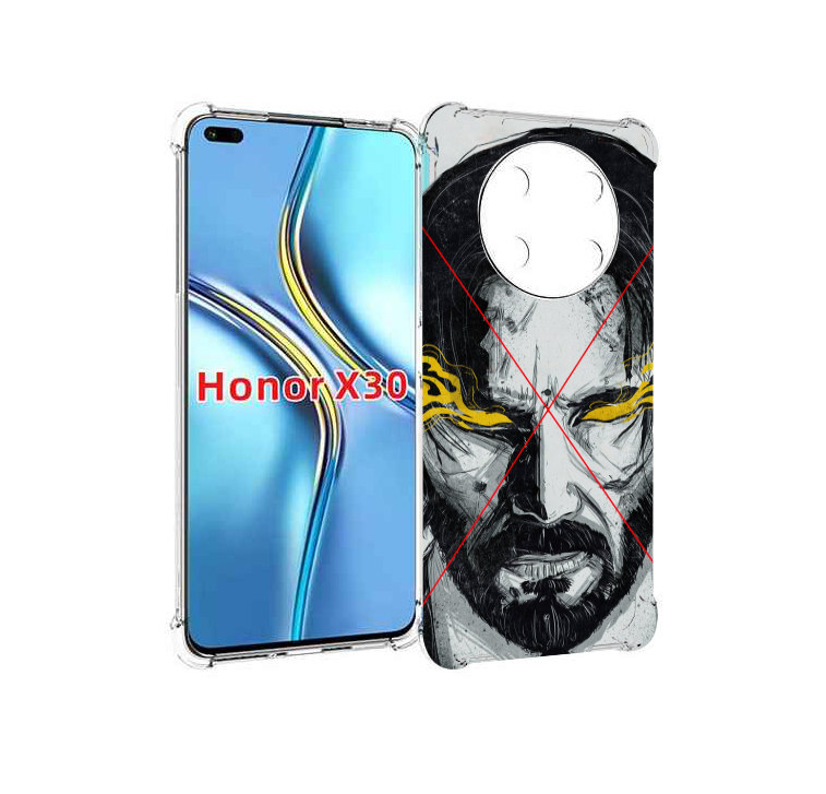 

Чехол MyPads Джон-Уик для Honor X30 / Magic4 Lite 5G, Прозрачный, Tocco