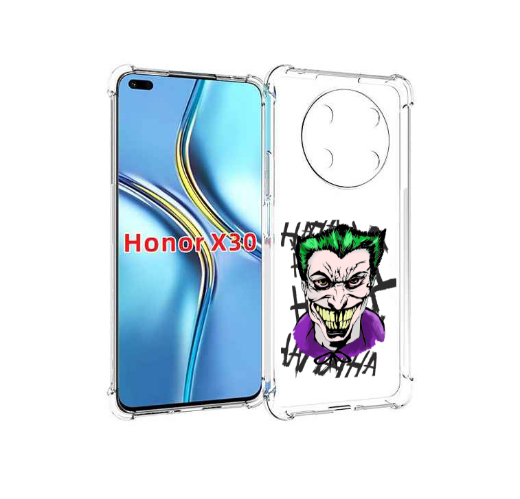 

Чехол MyPads Джокер-крейзи для Honor X30 / Magic4 Lite 5G, Прозрачный, Tocco