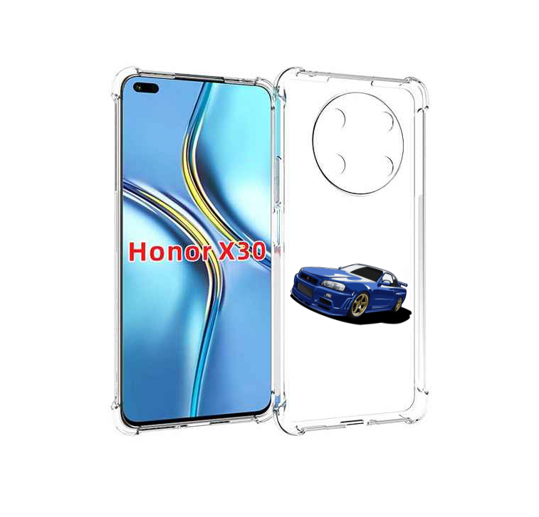 

Чехол MyPads Джитиэр для Honor X30 / Magic4 Lite 5G, Прозрачный, Tocco