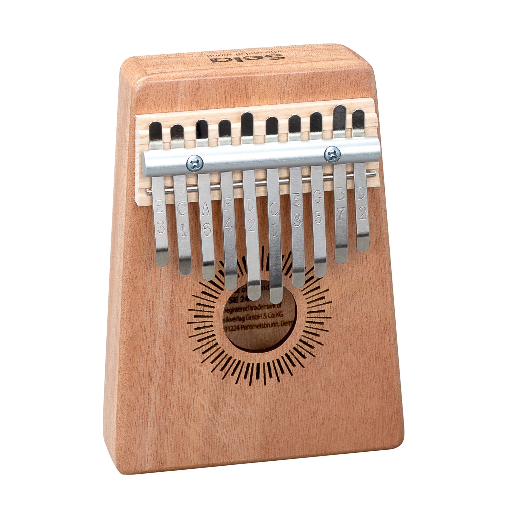 SE-240 Kalimba 10 Калимба 10 язычков, красное дерево, с чехлом, Sela