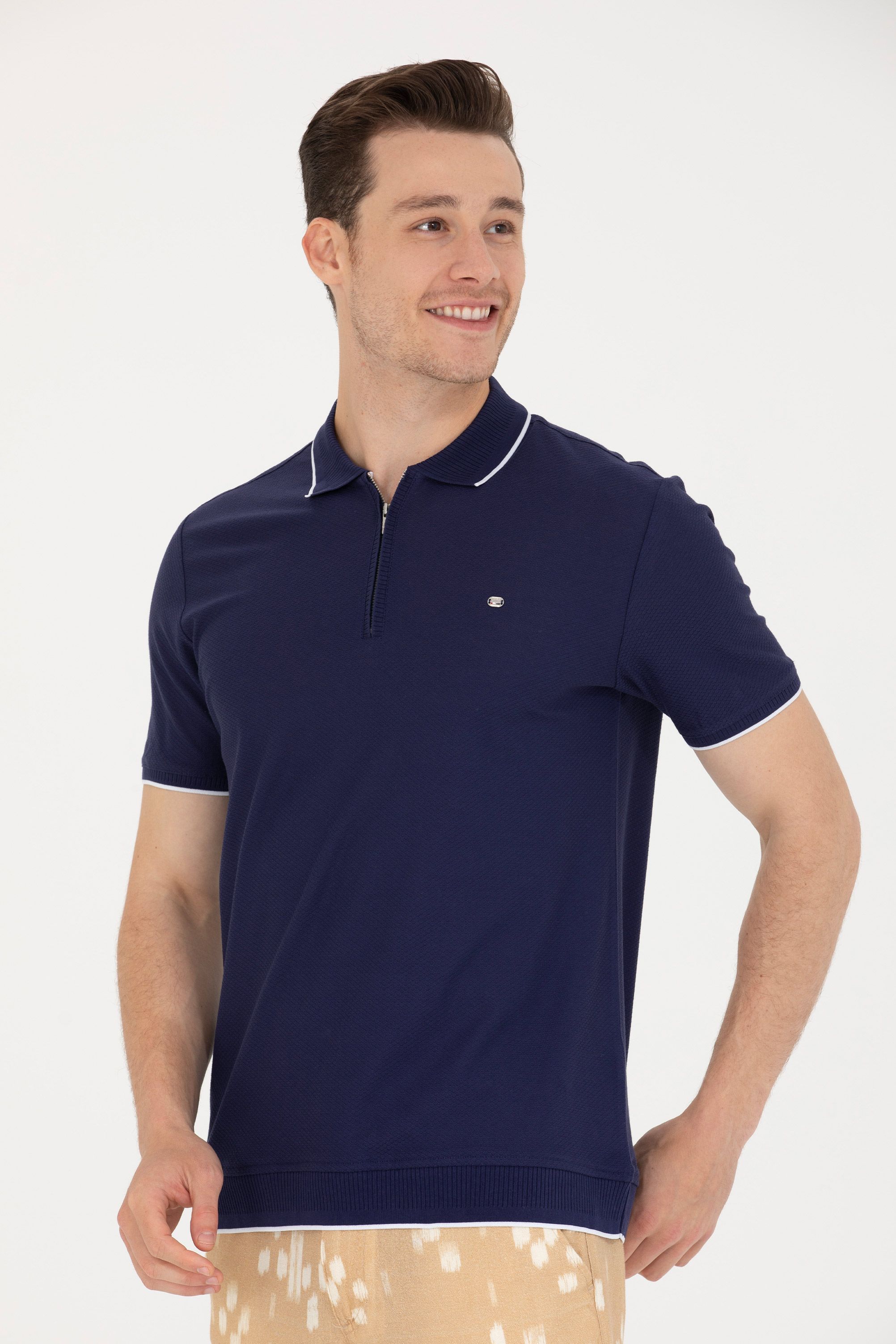 

Футболка мужская US Polo Assn G081SZ0110TESTE синяя M, Синий, G081SZ0110TESTE