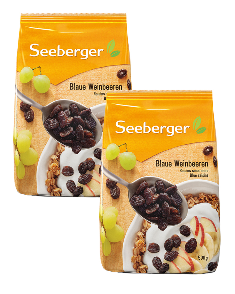 

Изюм из Темного Винограда Seeberger 500 гр. - 2 шт