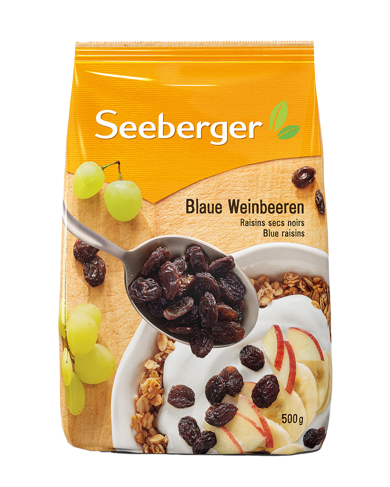

Изюм из Темного Винограда Seeberger 500 гр.