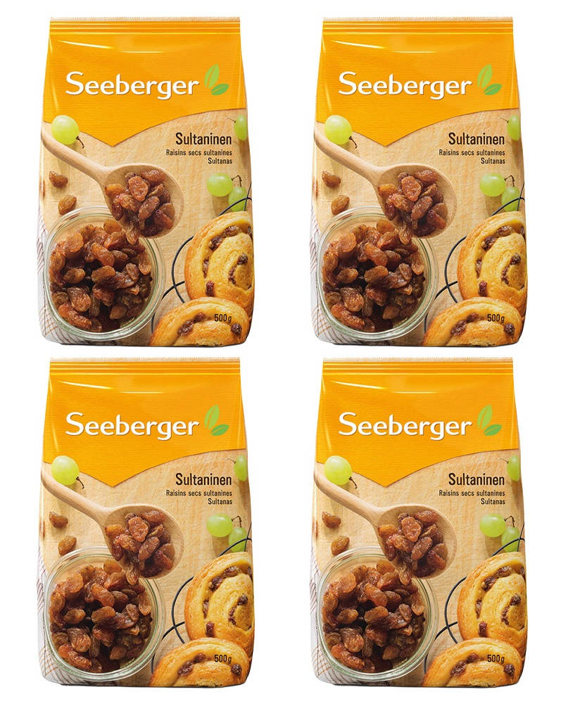 

Султанский изюм Seeberger 500 гр. - 4 шт