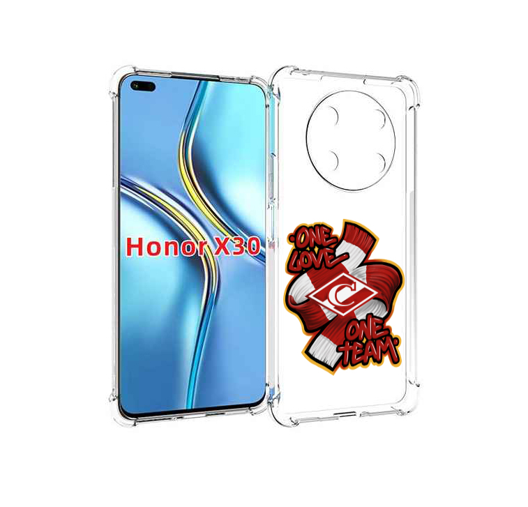 

Чехол MyPads Одна любовь-Спартак для Honor X30 / Magic4 Lite 5G, Прозрачный, Tocco