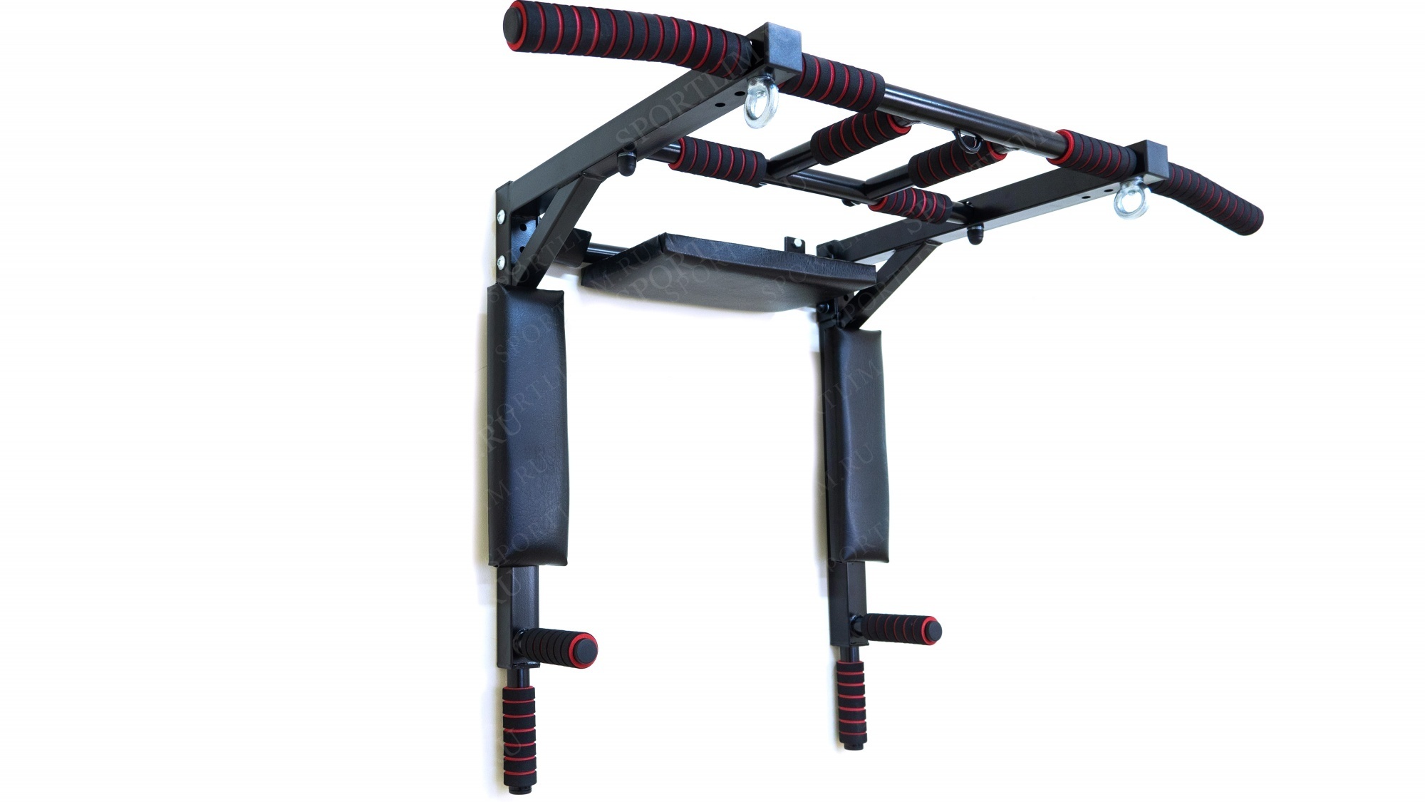 Турник Брусья Пресс 3в1 Sportlim Люкс 40x40 Черный 5391₽