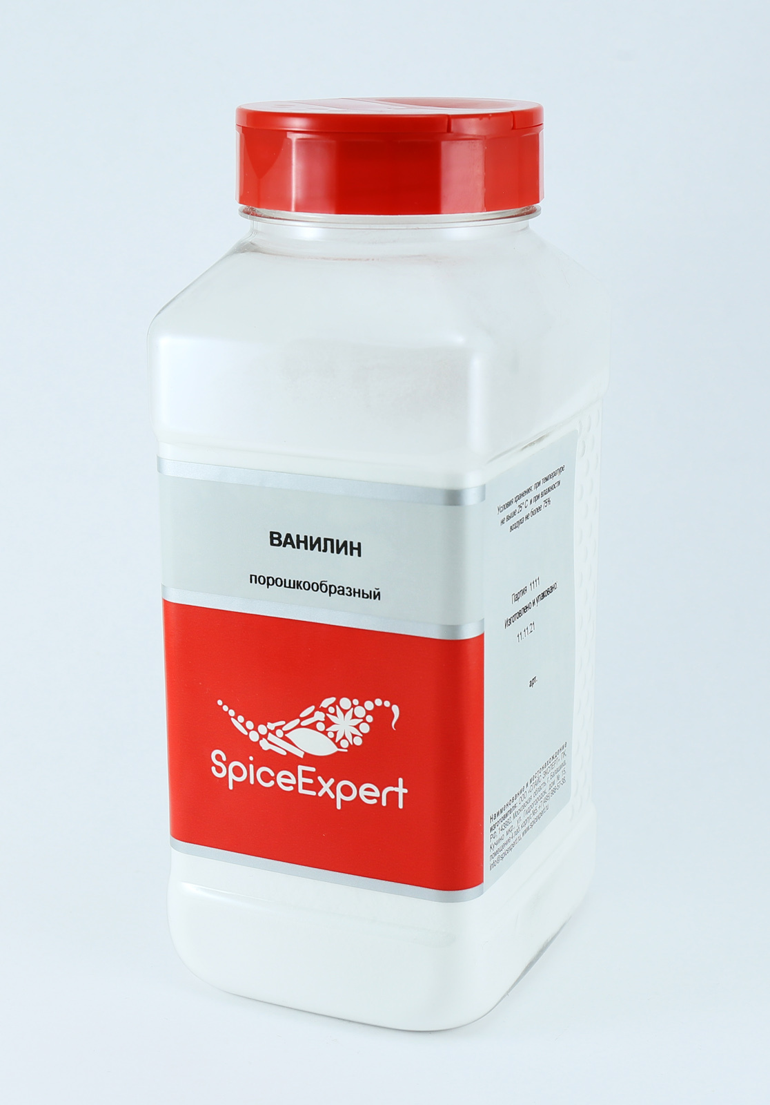 

Ванилин 600гр (1000мл) банка SpiceExpert