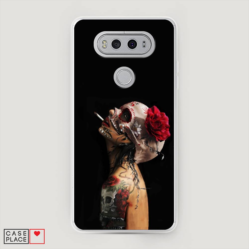 

Чехол Awog "Девушка с черепом" для LG V20, 83350-9