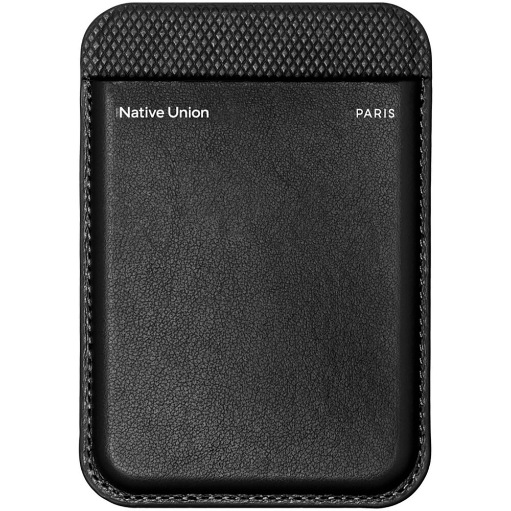 

Картхолдер Native Union Classic для Apple iPhone с MagSafe чёрный, Черный, Apple iPhone с MagSafe