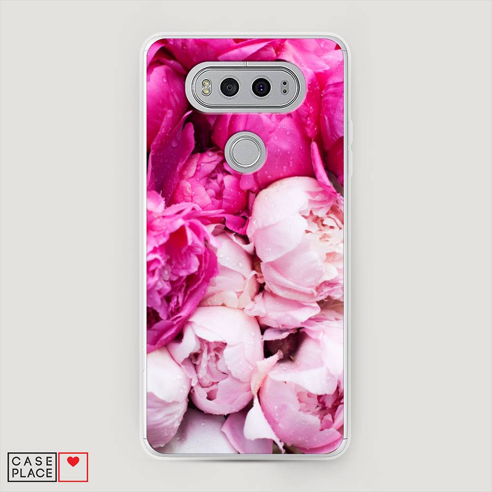 

Чехол Awog "Пионы розово-белые" для LG V20, 83350-8