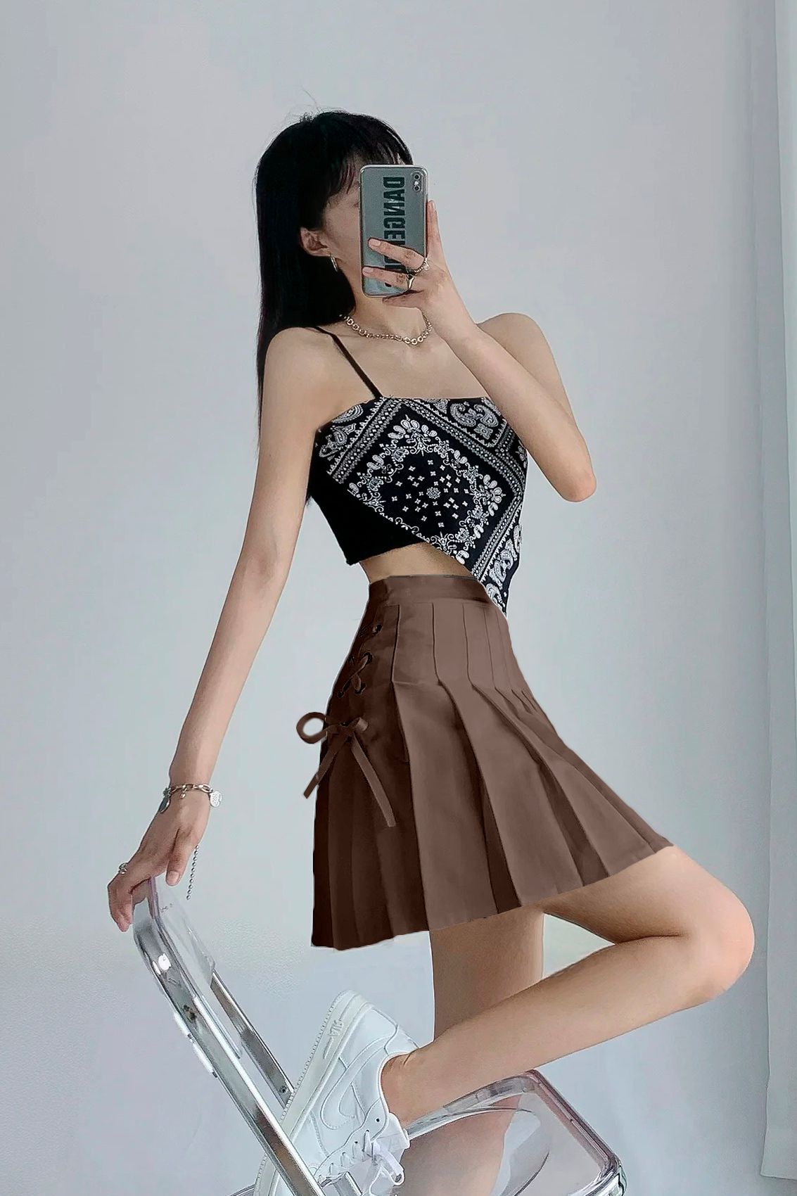 

Спортивная юбка женская EROS 635636637 коричневая XS, Коричневый, 635636637