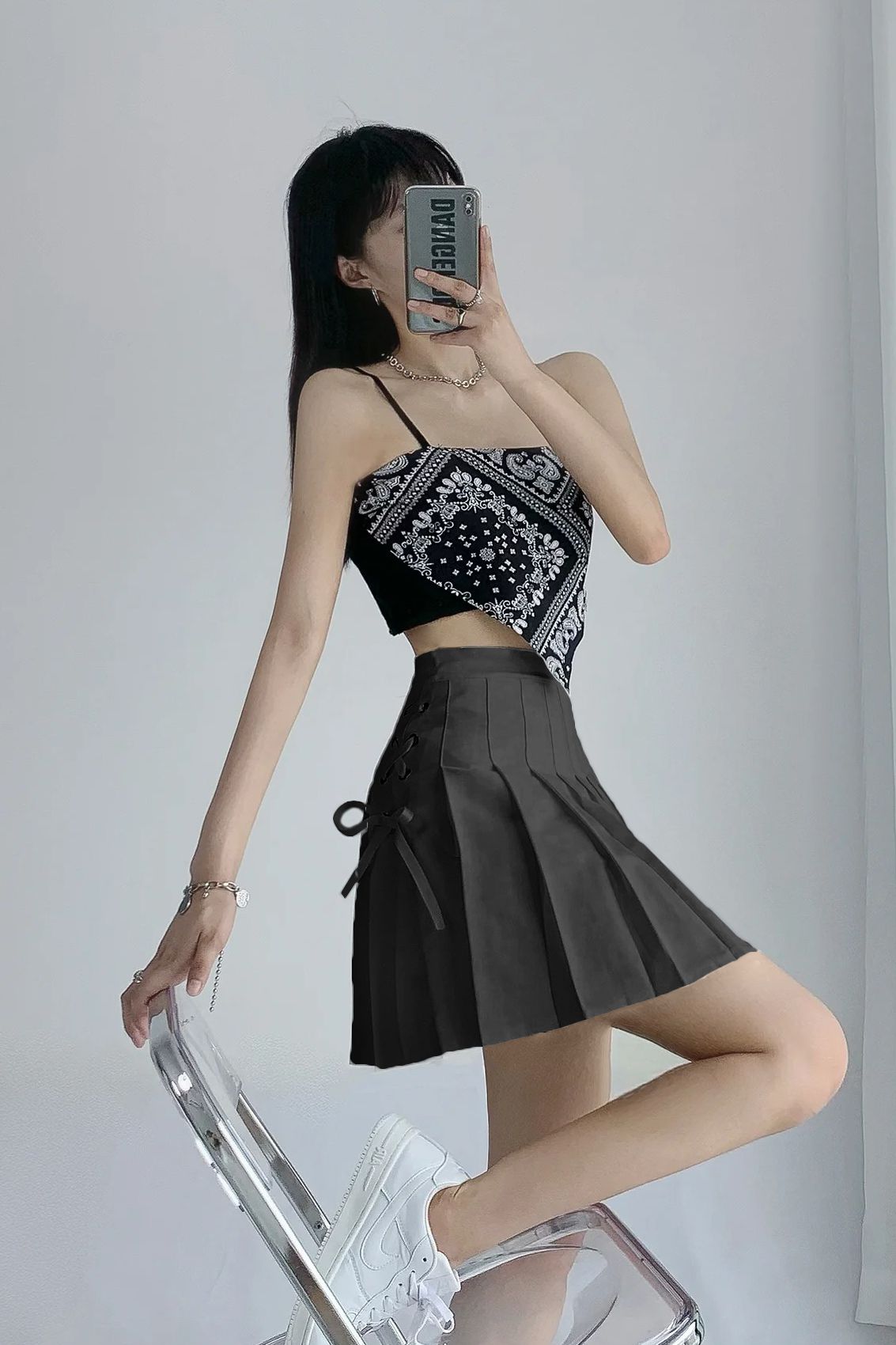 

Спортивная юбка женская EROS 635636637 черная XS, Черный, 635636637
