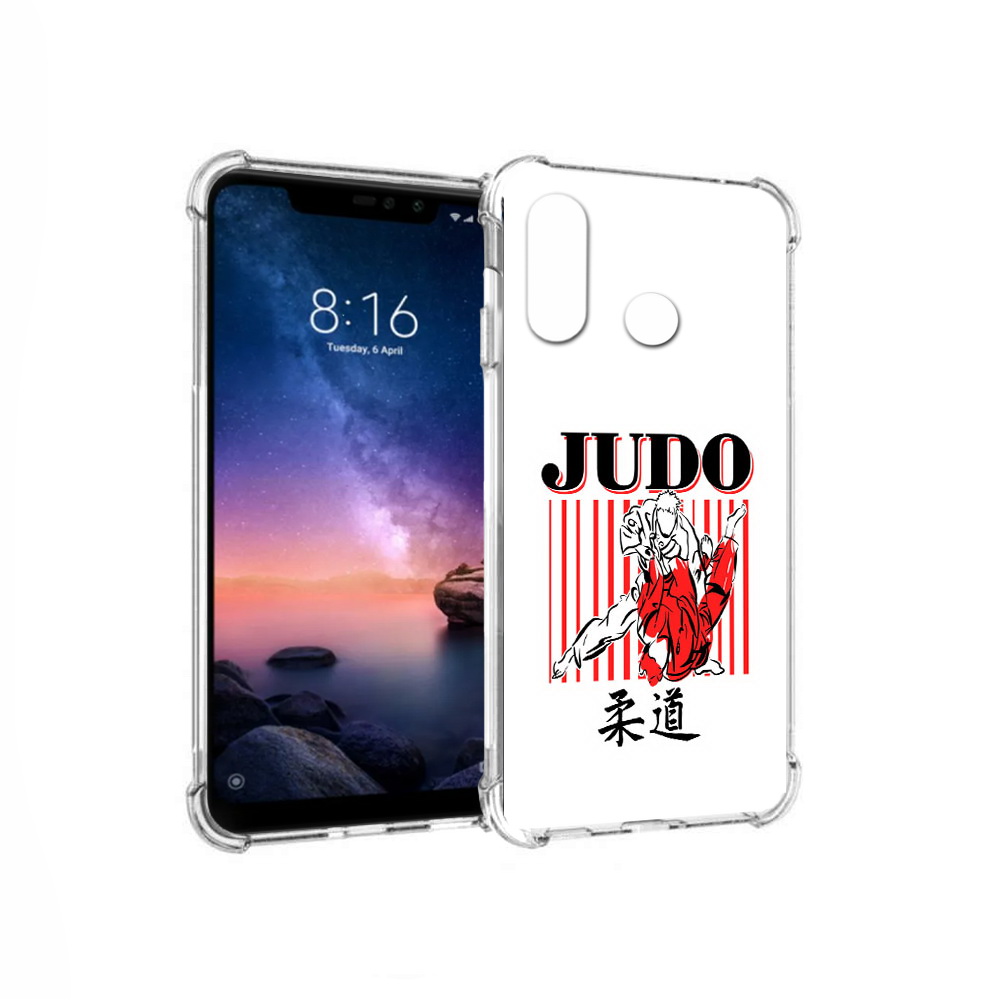

Чехол MyPads Tocco для Xiaomi Redmi Note 6 Дзюдо (PT118671.310.66), Прозрачный, Tocco