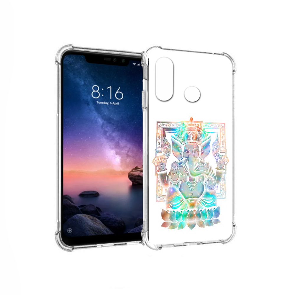 

Чехол MyPads Tocco для Xiaomi Redmi Note 6 умный слон (PT118671.310.654), Прозрачный, Tocco