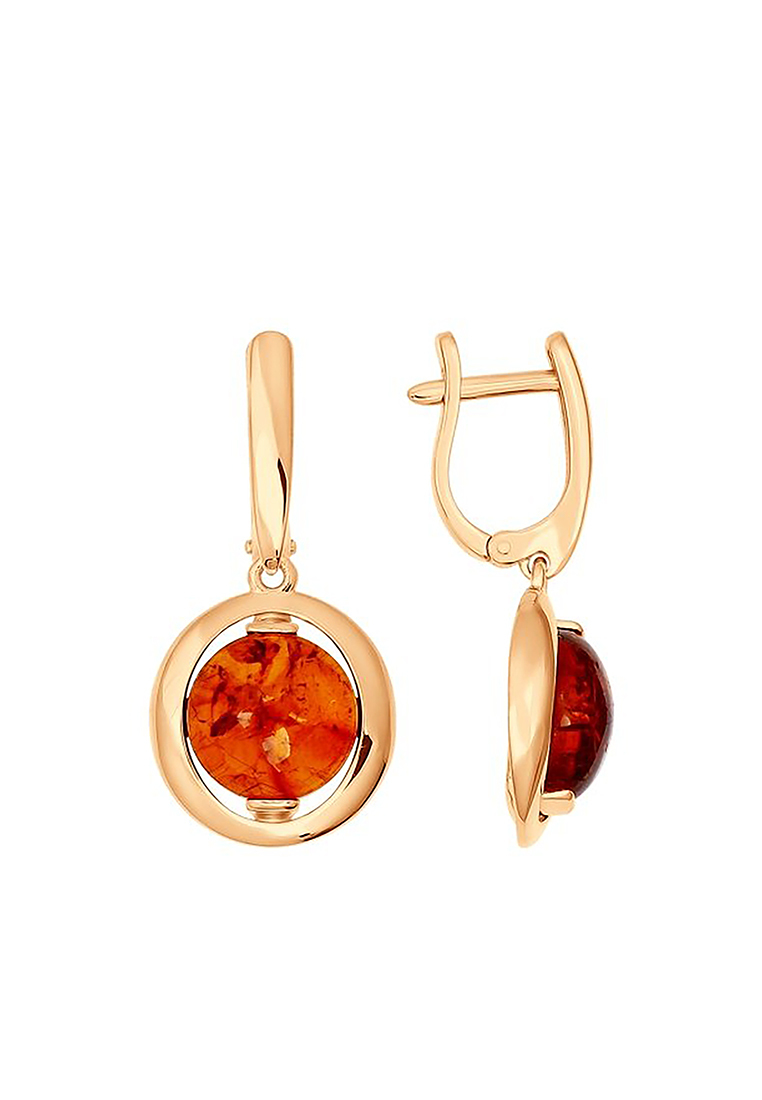 

Серьги из серебра с янтарем SOKOLOV 93020622, 93020622_k
