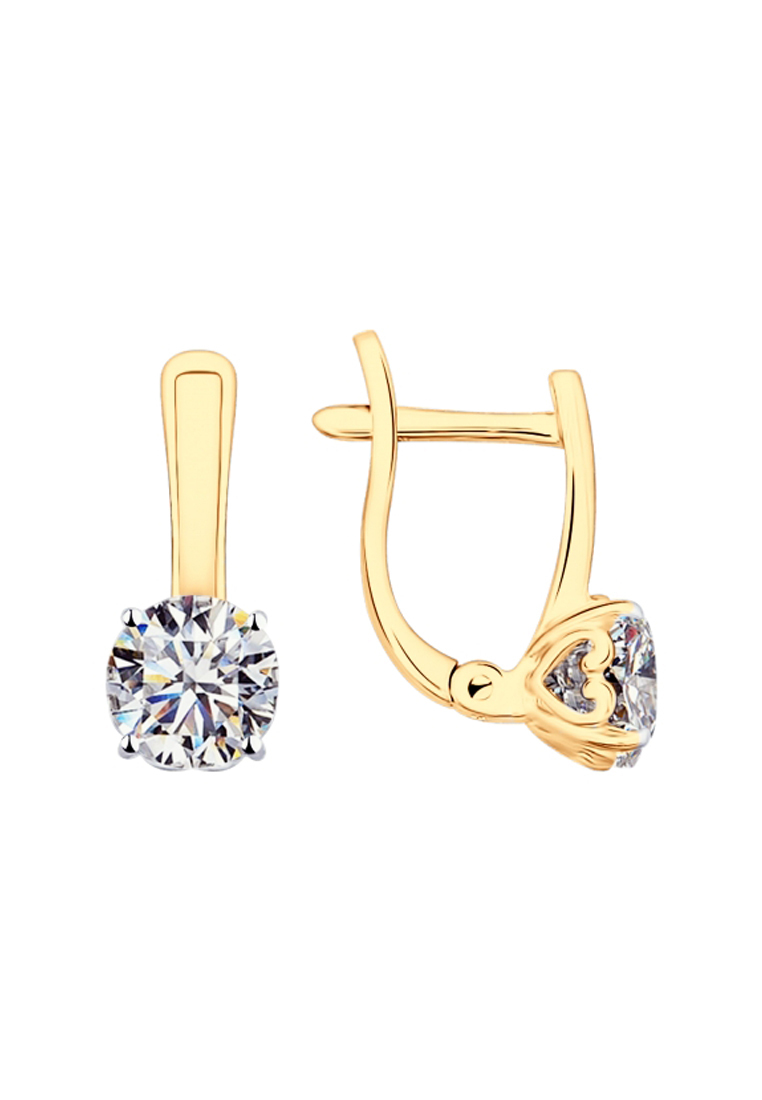 

Серьги из серебра с фианитом SOKOLOV 89020068, 89020068_k