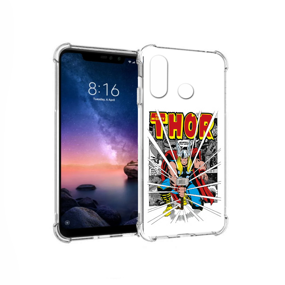 

Чехол MyPads Tocco для Xiaomi Redmi Note 6 тор рисунок (PT118671.310.647), Прозрачный, Tocco