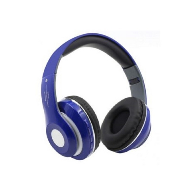 фото Беспроводные наушники-плеер stn 13 stereo headphones синий nobrand