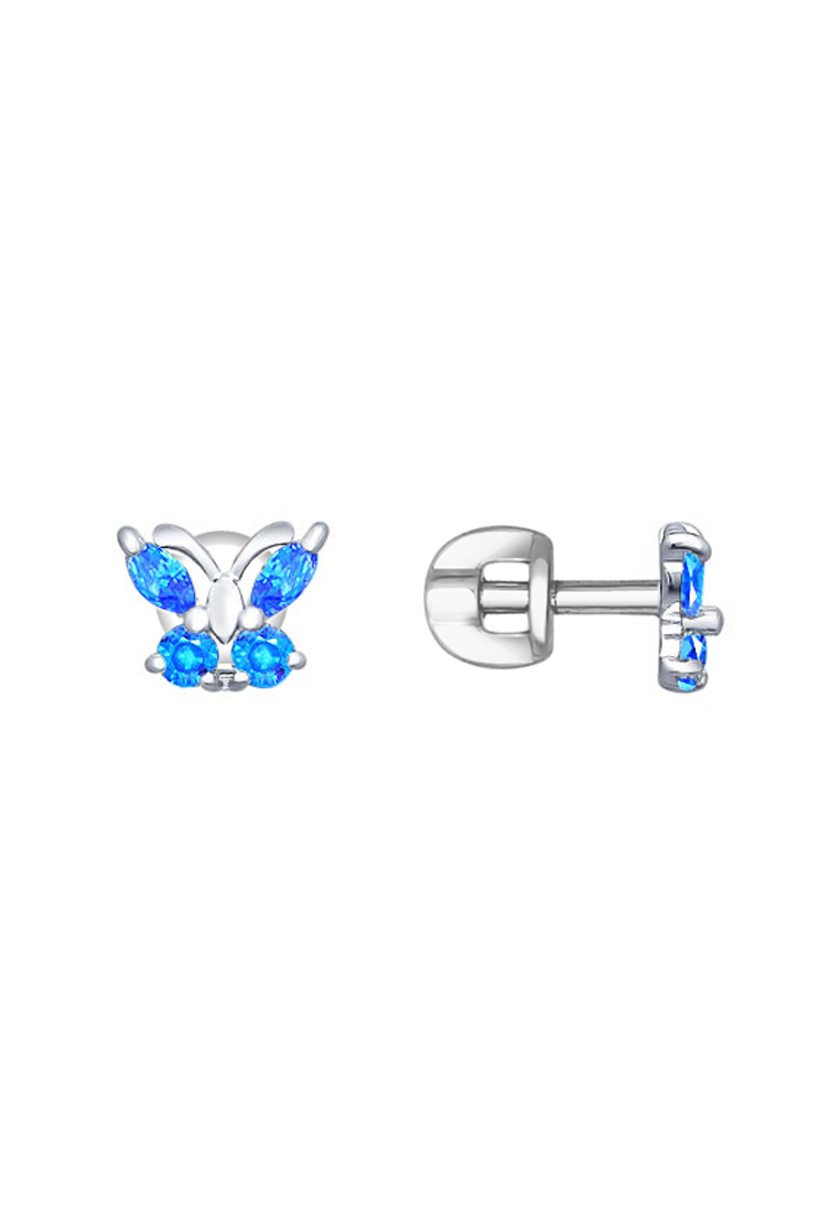 

Серьги из серебра с фианитом SOKOLOV 94020536, 94020536