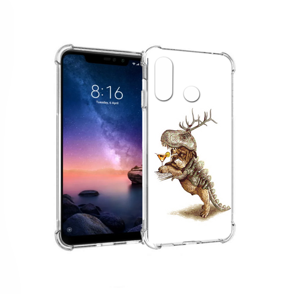 

Чехол MyPads Tocco для Xiaomi Redmi Note 6 тематическая вечеринка (PT118671.310.638), Прозрачный, Tocco