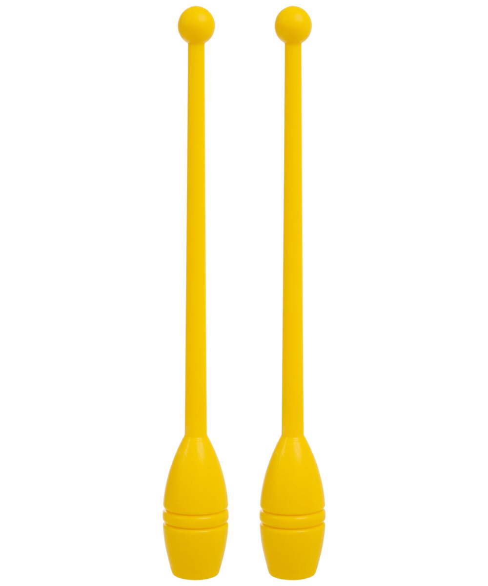 

Булавы для гимнастики Amely AC-01 35 см, желтые, AC-01