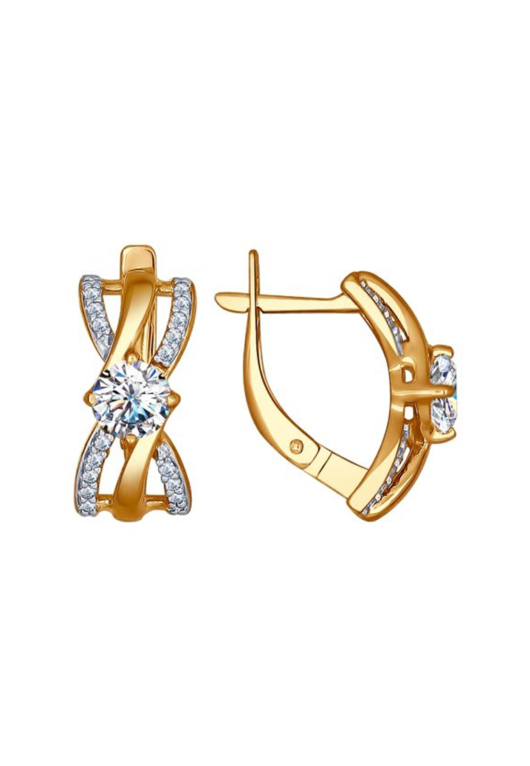 

Серьги из серебра с фианитом SOKOLOV 93020760, 93020760_k